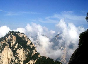 五岳独险华山的四季奇景与西安纯粹云韵